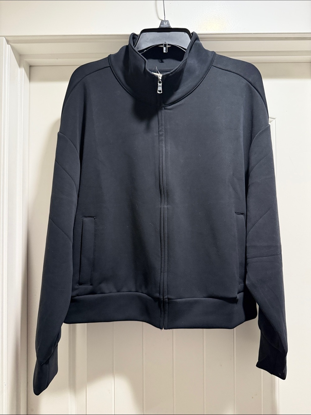 Women's Black Full-Zip  Jacket
